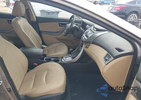 2013 Hyundai Elantra Limited z USA, uszkodzony, nr VIN 5NPDH4AE0DH296013